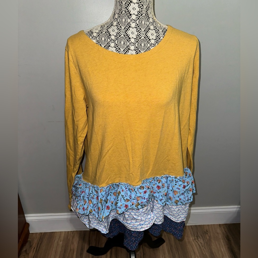 Matilda Jane multicolor blouse size XL